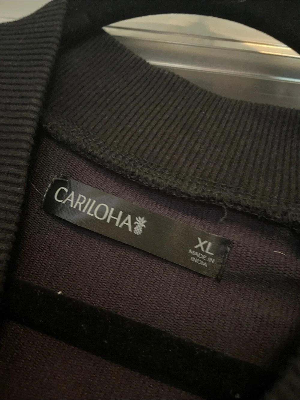 NWOT! Cariloha Women's Black Crewneck Sweater - Versatile Everyday Knit Size XL
